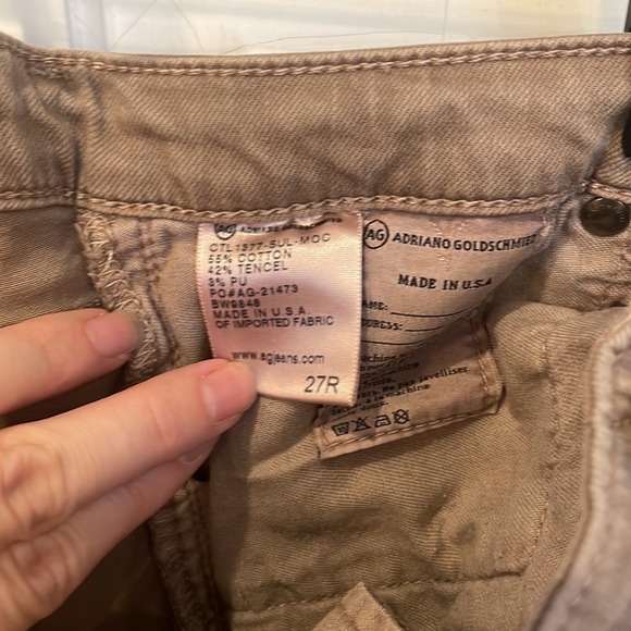 Adriano Goldschmied Stevie Ankle Slim Staight Leg Jean, size 27R - Picture 6 of 6